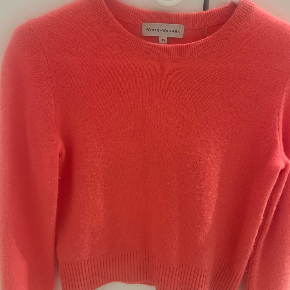 White + Warren Women's Pink Sweater